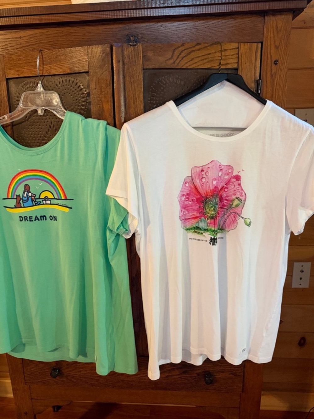 Life is Good Graphic Short-Sleeve T-Shirt Set wizard of oz